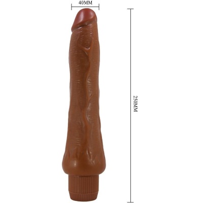 Baile Dryad Realistic Vibrator 25 CM Mulatto - image 4