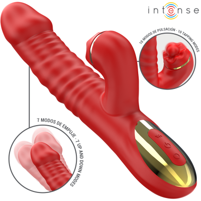 Intense Thalia Vibration & Thrust Vibrator Red - image 2