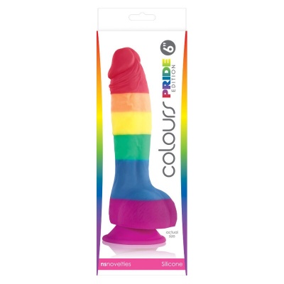 Pride LGBT Flag Dildo 15 CM - image 2