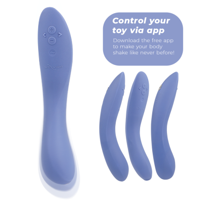 We-Vibe Rave 2 G-Spot Vibrator Blue - image 2