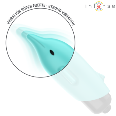 Intense Echo Vibrating Bullet Dolphin Blue 8 X 4.7 CM - image 5