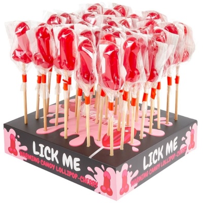 Secretplay - Cherry Candy Penis Lollipop Display with - image 2