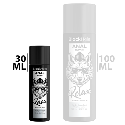 Black Hole Anal Repair Water-based Lubricant 30ml - image 2