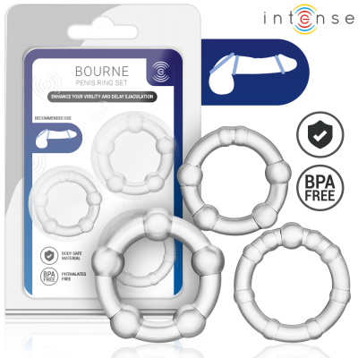Bourne Set Of 3 Penis Ring