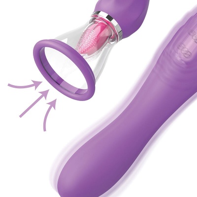 Pipedreams Fantasy Ultimate Pleasure Max Suction Hose Purple - image 3