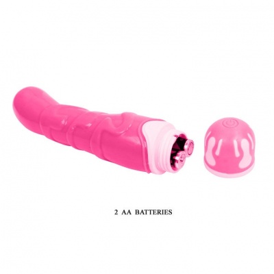 Baile Realistic Vibrator Pink 21.8cm - image 5
