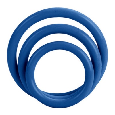 Calexotics Tri-Rings Blue Set - image 1