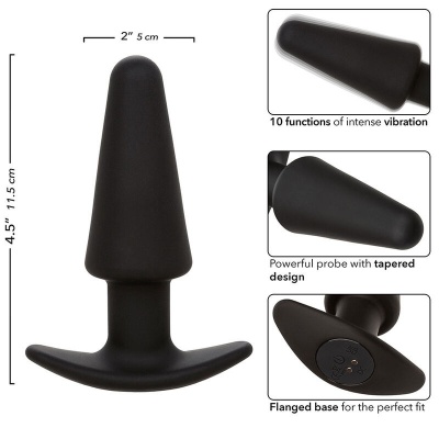 CalExotics Rock Bottom Tapered Anal Plug - image 7