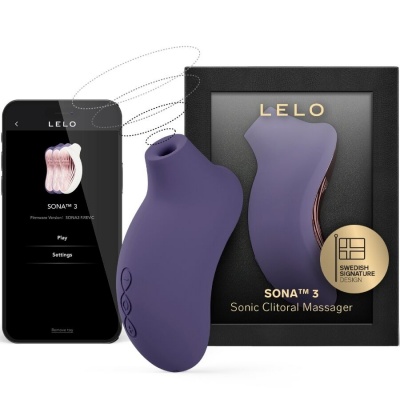 Lelo Sona 3 Sonic Clitoral Massager Cyber Purple