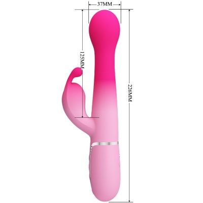 Pretty Love DeJon 3-in-1 Multifunction Rabbit Pink - image 8