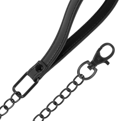 Fetish Submissive Neoprene Collar with Leash - image 6