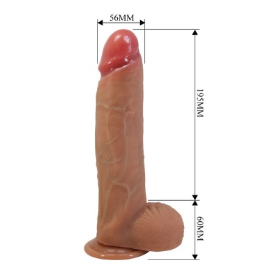Pretty Love Mendel Realistic Dildo Suction Cup 25.5cm - image 7
