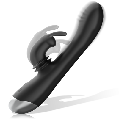 Black&Silver DJ Adam Rabbit Vibrator Black - image 3