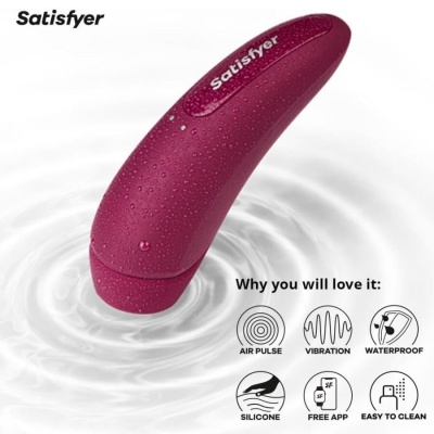 Satisfyer Curvy 1+ Red Pink - image 2