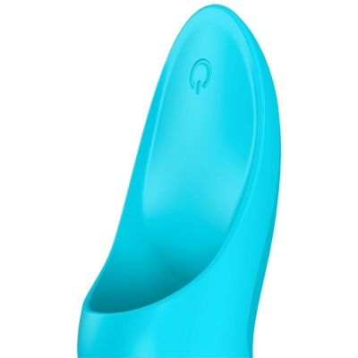 Satisfyer Teaser Finger Vibrator Blue Light - image 4