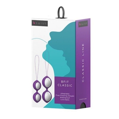 B Swish Bfit Classic Kegel Balls Violet - image 4