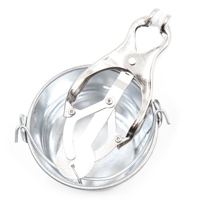 Ohmama Fetish Nipple Clamps With Buckets - image 4