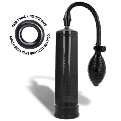 Intense Pump Black Penis Pump 02 with Free Ring - image 2