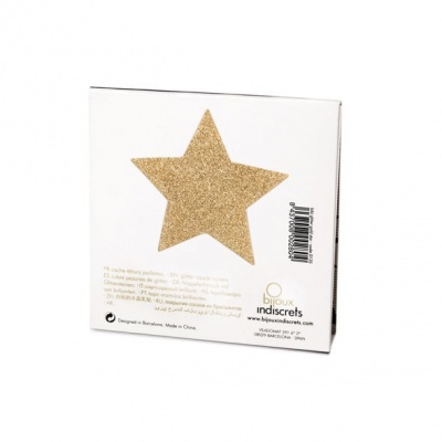 Bijoux Indiscrets Flash Golden Star Nipple Covers - image 3