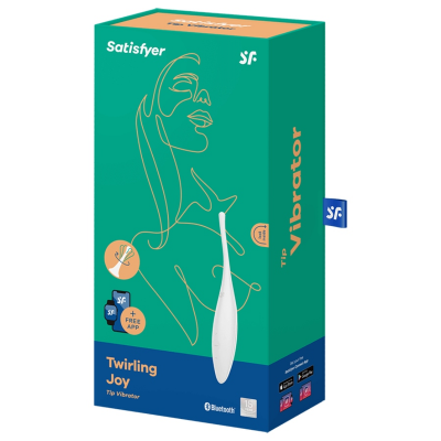 Satisfyer Twirling Joy Clitoris Vibrator White App - image 4
