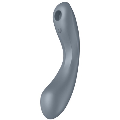 Satisfyer Curvy Trinity 1 Air Pulse Vibrator Grey - image 3