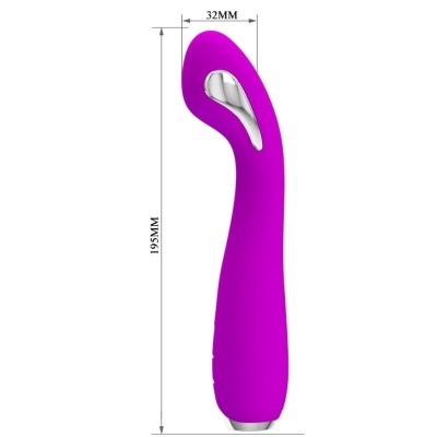 Pretty Love Hector Rechargeable Electroshock Vibrator Waterproof Purpl - image 5