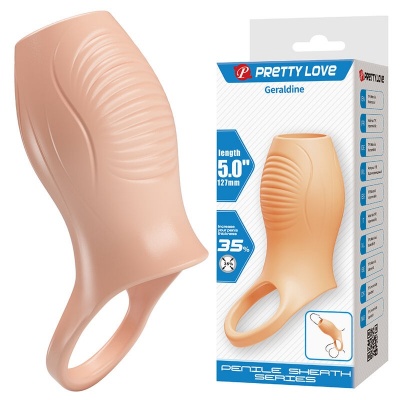 PRETTY LOVE - Geraldine Thickening Penis Sheath - image 2