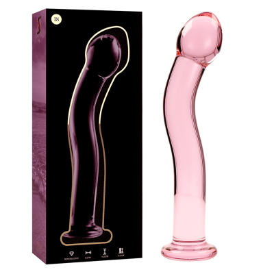 Nebula Series Model 18 Pink Glass Dildo 18.5cm - image 2