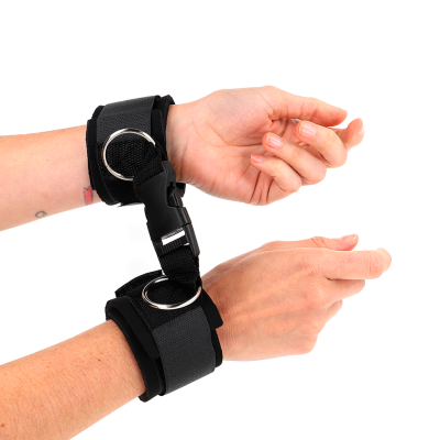 Kink Neoprene Hook & Loop Restraints Black 22-34CM - image 1