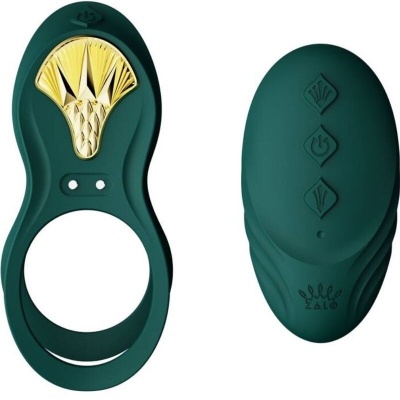 Zalo Bayek Vibrating Couples Ring Green