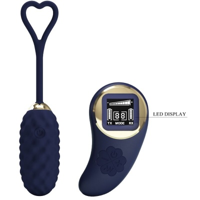 Pretty Love Vivian Blue Remote Control Vibrating Egg - image 3