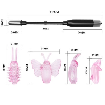 Baile Wizard Magic Wand, 4 Heads, Flexible - image 4