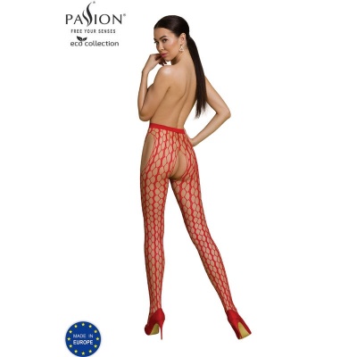PASSION Bodystocking ECO COLLECTION BODYSTOCKING ECO S007 RED - image 2