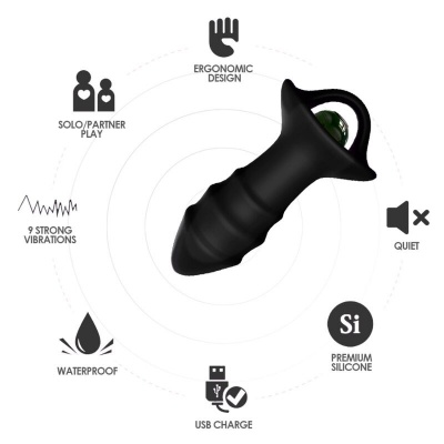 Armony Kylin Finger Vibrator Anal Plug Remote - image 3