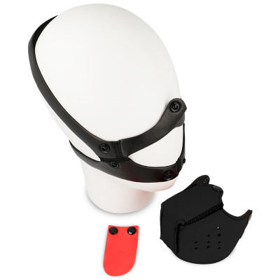 Ohmama Fetish Dog Muzzle Black - image 3