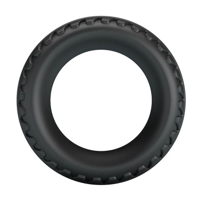 CRAZY BULL - Merritt Textured Silicone Cock Ring Black - image 3
