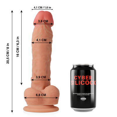 Cyber Silicock Liquid Silicone 20.5 CM - image 2