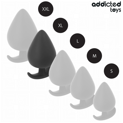 Addicted Toys Anal Plug Silicone Size XL 9.5 CM - image 5