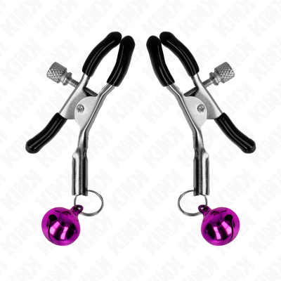 Kink - Purple Single Bell Nipple Clamp 6 CM - image 2