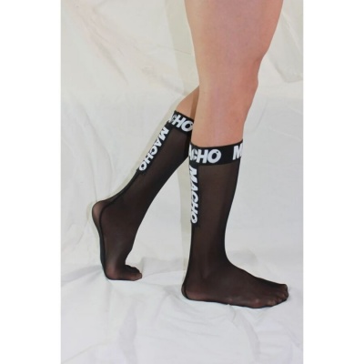 Macho Thin Socks One Size Black - image 6