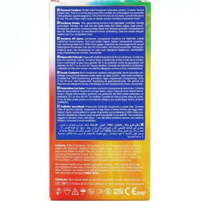 Skins Multi Flavors Premium Condoms 8 Units - image 4