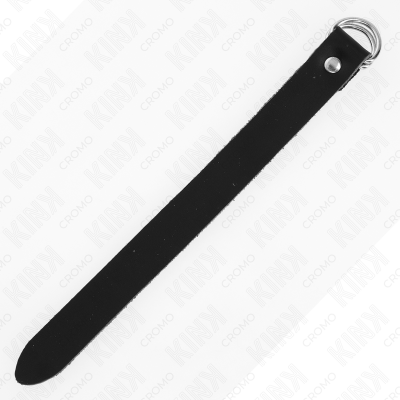 Kink Leather Penis Ring With Pressure Closure 22 X 2 CM - image 4