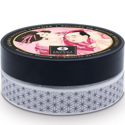 Shunga Raspberry Edible Massage Powder Kit 75g - image 2