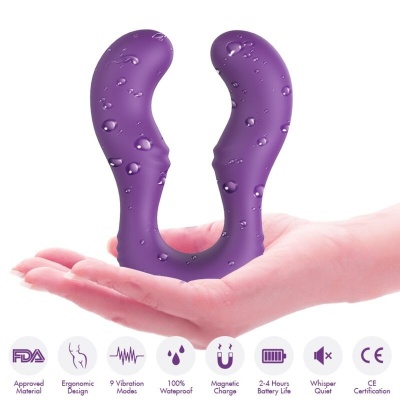 Armony Seraph Vibrator Double Remote Purple - image 4