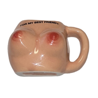 Ceramic Breast Mug Magnet