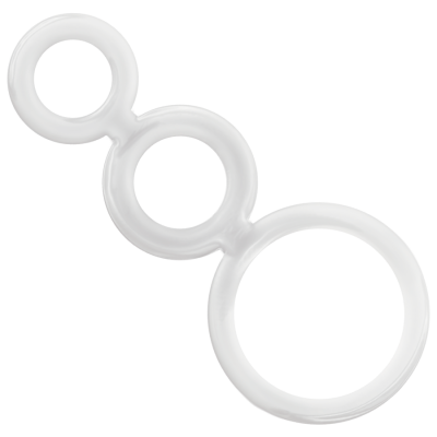 Addicted Toys Penis Ring Set Clear