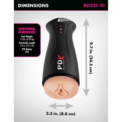 PDX Elite Fap-Gasm Suction & Vibration - image 5