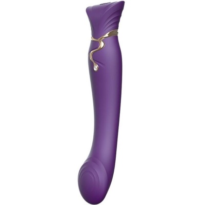 Zalo Queen G-Spot PulseWave Vibrator Purple