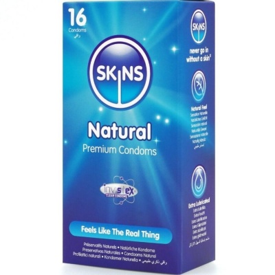 Skins Natural Premium Condoms 16 Units - image 2
