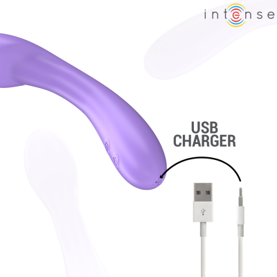 Intense Becky Heatable Vibrator 19cm - Purple - image 7